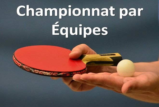 Poules et calendrier - Championnat par équipe
